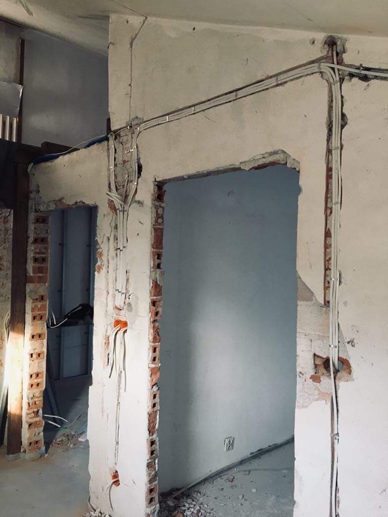 Zdjęcie z realizacji Wymiana instalacji w domu jednorodzinnym
