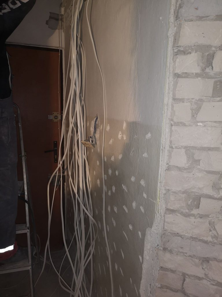 Zdjęcie z realizacji Wymiana instalacji w mieszkaniu